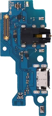 Produktbild von Clappio, Ersatzteil USB-C Ladebuchse mit Mikrofon und 3.5mm Klinkenstecker für Samsung Galaxy M21 / M30s / M31, Schwarz