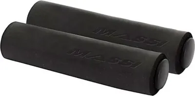 Obrázok produktu pre Massi Matt Silicone Grips Black Black Jedna veľkosť