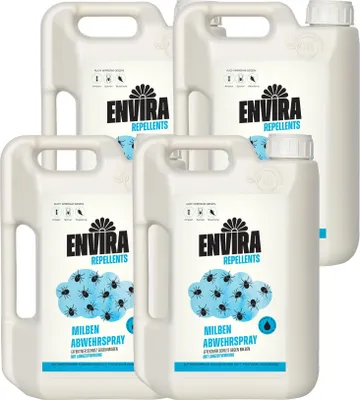 Produktbild von Envira Milben Abwehrspray im Vorteilspack 4x2L