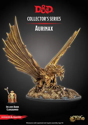 Zdjęcie produktu dla Seria kolekcjonerska Dungeons & Dragons: Waterdeep Dragon Heist – Aurinax