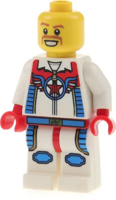 Produktbild von 1x Lego Minifiguren Serie 7 Daredevil Stuntman Doppelgesicht 8831 col07-7 col103