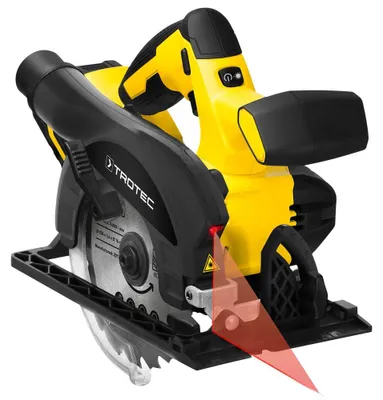 Produktbild von TROTEC Akku-Handkreissäge PCSS 10-20V mit Schnell-Ladegerät (1 Stunde Ladezeit) und max. Schnitttiefe von 48mm. Handliche und leichte Bedienung, flexibel einsetzbar. 20V starker Lithium-Ionen-Akku | Flexpower-Multiakku | Werkzeug | Akku