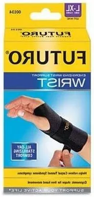 Productafbeelding van Polssteun - Handbrace Ondersteuning - Pols Mobiliteit Verbeteren - Ademend Materiaal - L/XL - Grijs