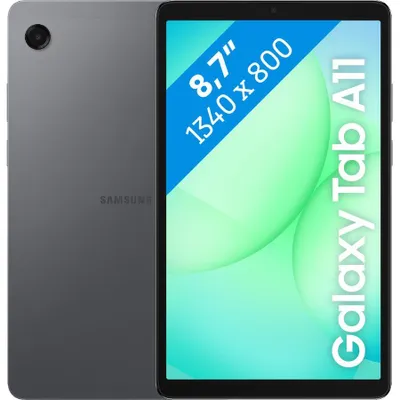 Produktbild von Samsung Galaxy Tab A11 (8,7”), 22,1 cm (8.7"), 1340 x 800 Pixel, 128 GB, 8 GB, 2 GHz, Grau
