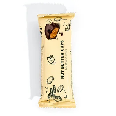Produktbild von KoRo | Nut Butter Cups Salted Peanut 3 x 13 g