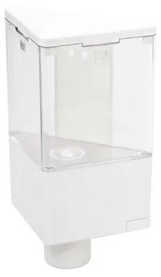 Produktbild von Seifen- und Gelspender Wandmontage für Handhygiene weiß ABS