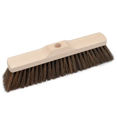 Obrázok produktu pre Drevená hlava metly Domová metla 22 mm vlákno, PET vlákna, bez násady, šírka: 30 cm