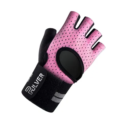 Produktbild von Pulver® – Fitnesshandschuhe – Herren & Damen – Krafttraining – CrossFit – Sporthandschuhe – Krafttraining – Pink – Größe S