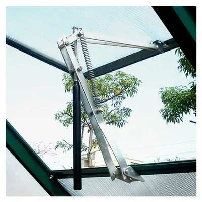 Produktbild von Automatischer Fensteröffner für Gewächshäuser, Dachentlüftungsöffner mit Ersatzzylinder-Temperatursensor für Gewächshauszubehör 15°-25°/60°-77°F