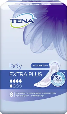 Produktbild von Tena Lady Extra Plus Slipeinlagen (8 Stück)