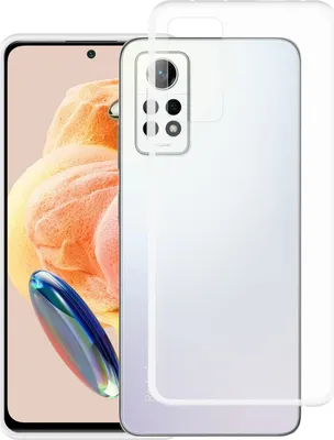 Image de Cazy Coque compatible avec Xiaomi Redmi Note 12 Pro (4G) Coque en Silicone - Coque Flexible - Transparant
