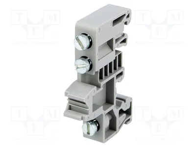 Produktbild von 1x B: 9,5mm L: 50,5mm E/UK 1201442 Schienen-Steckverbinder H: 35,3mm TS32, grau