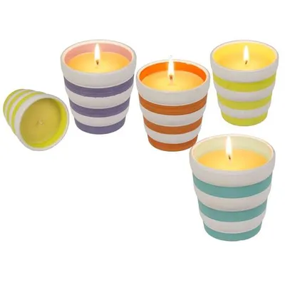 Obrázok produktu pre Sviečka Citronella - cca 8 x 8 cm - 1 kus