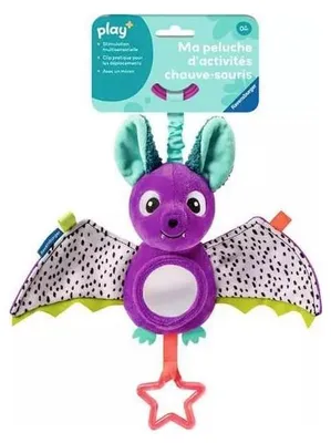 Productafbeelding van Ravensburger Play+ – Knuffel met vleermuisactiviteit – Knuffel voor pasgeborenen – G