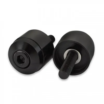 Produktbild von Lenkergewichte D28 Alu schwarz M8