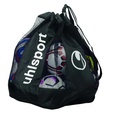 Produktbild von uhlsport BALLBAG (12 BALLS) schwarz/fluo gelb schwarz/fluo gelb -