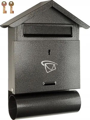 Produktbild von Briefkasten FEINZ B6 Silber Wetterfest Abschließbar für Haus und Zaun