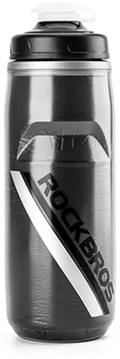 Immagine prodotto di Borraccia termica Rockbros per bicicletta, 620 ml, nera