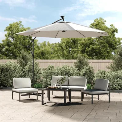 Produktbild von Maison Exclusive - Ersatzbezug für Ampelschirm Sandweiß 350 cm