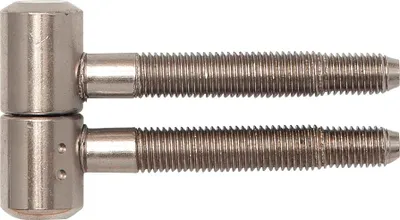 Immagine prodotto di SOLIDO Cerniera a forare in 2 pezzi con testa cilindrica, legno, 16 mm, acciaio nichelato