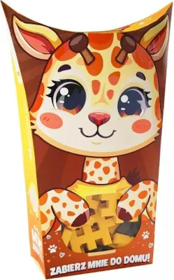 Zdjęcie produktu dla Klocki wafle mini PocketPets Żyrafa 06880