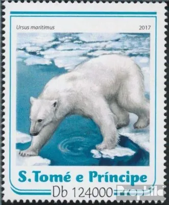 Produktbild von Briefmarken Sao Tome e Principe 2017 Mi 7132 (kompl. Ausgabe) postfrisch Eisbären
