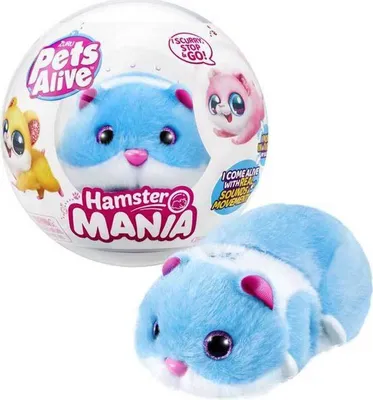Obrázek produktu pro Zvířata naživu Hamstermania Series 1 Kapsle