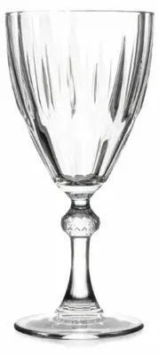 Image de Paşabahçe verres à vin Diamond en verre transparent 300 ml, lot de 6