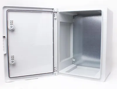 Imagen del producto de Caja de distribución eléctrica ABS, grado de protección IP65, marca Adelid, dimensiones 300x400x220