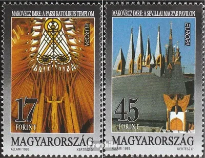 Produktbild von Briefmarken Ungarn 1993 Mi 4241-4242 (kompl.Ausg.) postfrisch Kunst