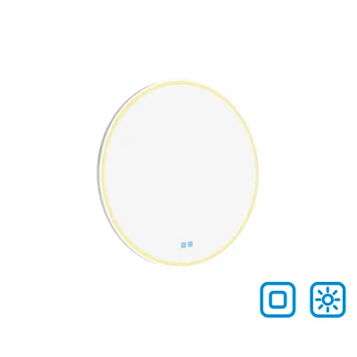 Obrázek produktu pro LED Kulaté zrcadlo s osvětlením Nimco ZP 28000 Ø 60 cm IP 44