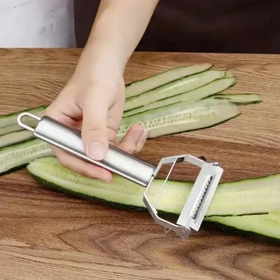Productafbeelding van CHPN - Schiler - Aardappelschilmachine - Groenteschilmachine - 2 stuks - Tweezijdig schiller - Fruit schiller - Keukenaccessoire - Keukenbenodigdheden