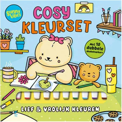 Image de Set de coloriage avec 10 marqueurs