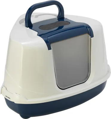 Productafbeelding van Moderna Ecktoilette Flip Corner blaubeer/weiß Gebr. de Boon