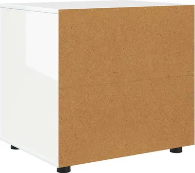 Obrázek produktu pro Úložná skříňka Vysoce lesklá bílá 60 x 48 x 57 cm