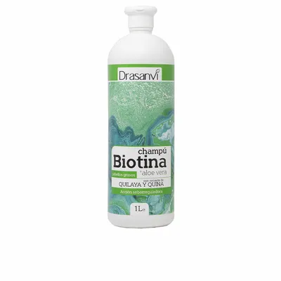 Produktbild von Drasanvi BIOTIN UND ALOE VERA Shampoo für fettiges Haar 1000 ml