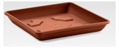 Produktbild von Quadratischer Untersetzer 50 cm aus Terracotta