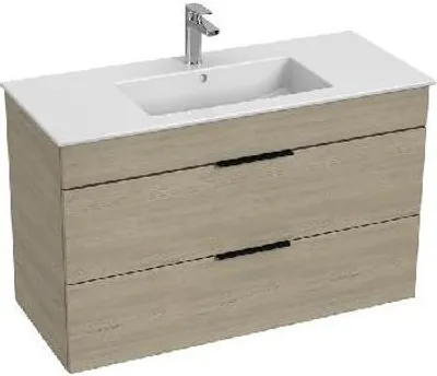 Produktbild von Jika Cube - Unterschrank mit Waschtisch 100x43x61 cm, Esche H4536521765141