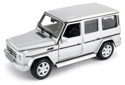 Produktbild von Welly Mercedes G-Klasse Spielzeugauto 1:24 Metall Silber