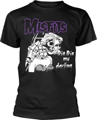 Obrázek produktu pro Misfits - Tričko "Die Die My Darling" pro muže/dámy Uni PH2094 (XL) (černá)