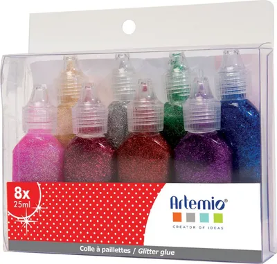 Zdjęcie produktu dla Zestaw klejów brokatowych