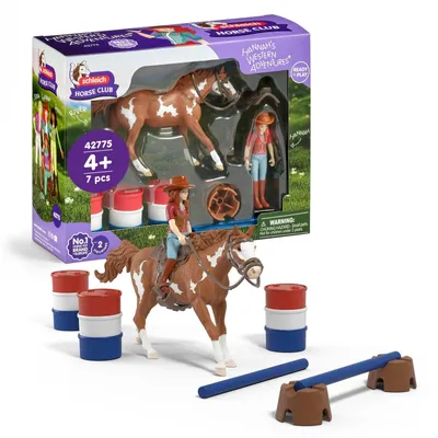 Zdjęcie produktu dla Zestaw "Western Adventure" z serii "Horse Club Hannah", numer katalogowy 42775, 7-elementowy zestaw do zabawy