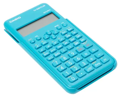 Productafbeelding van Casio FX-220 Plus, Kapsa, Wetenschappelijke rekenmachine, 12 cijfers, 2 regels, Batterij, Blauw