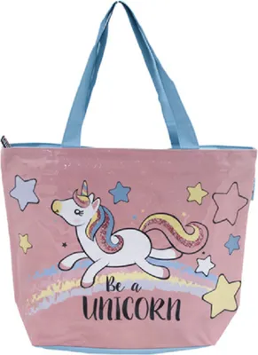 Produktbild von Einhorn Umhängetasche Tasche Beutel Tragetasche 42x40cm