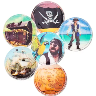 Produktbild von Ergobag Klettie-Set 6tlg. Piraten II