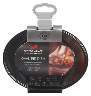 Immagine prodotto di Stampo per torte, ovale, 13,5 x 10 x 2,5 cm - Tala | Performance