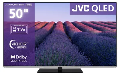 Produktbild von JVC LT-50VUQ6655 50 Zoll QLED Smart TV HDR Fernseher 4K UHD Dolby Vision HDR Triple-Tuner (2026)