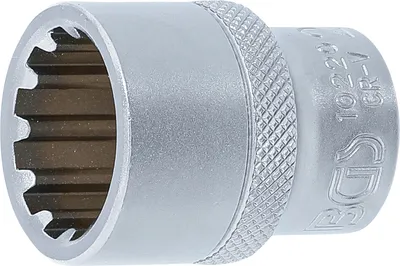 Produktbild von BGS 10220 Steckschlüssel-Einsatz "Gear Lock", 12,5 (1/2), 20 mm