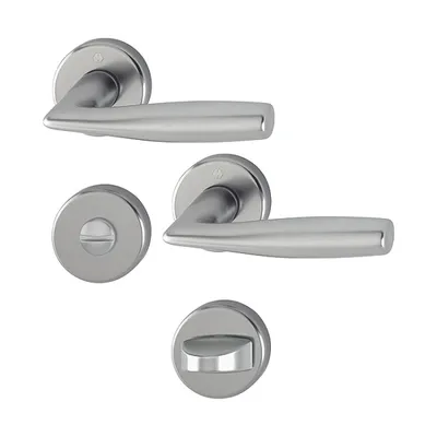 Produktbild von HOPPE Drückergarnitur Vitória 1515/42KV/42KVS,WC/S,8(8),F9,TS 37-42