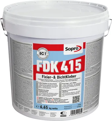 Productafbeelding van Sopro Fixeer- en Dichtlijm FDK 415 2K, 6,65 kg